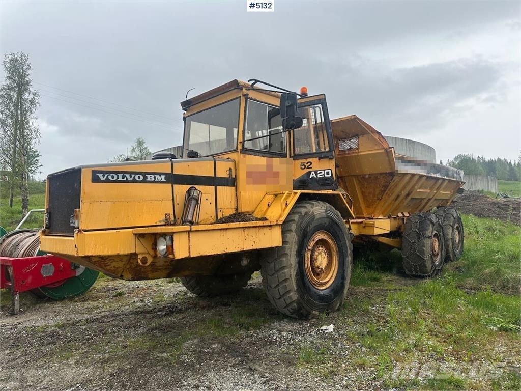 Volvo A20 6x4 Wozidła kolebkowe