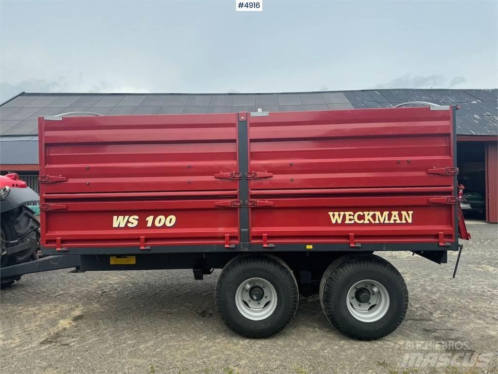 Weckman WS100 Przyczepy zbożowe