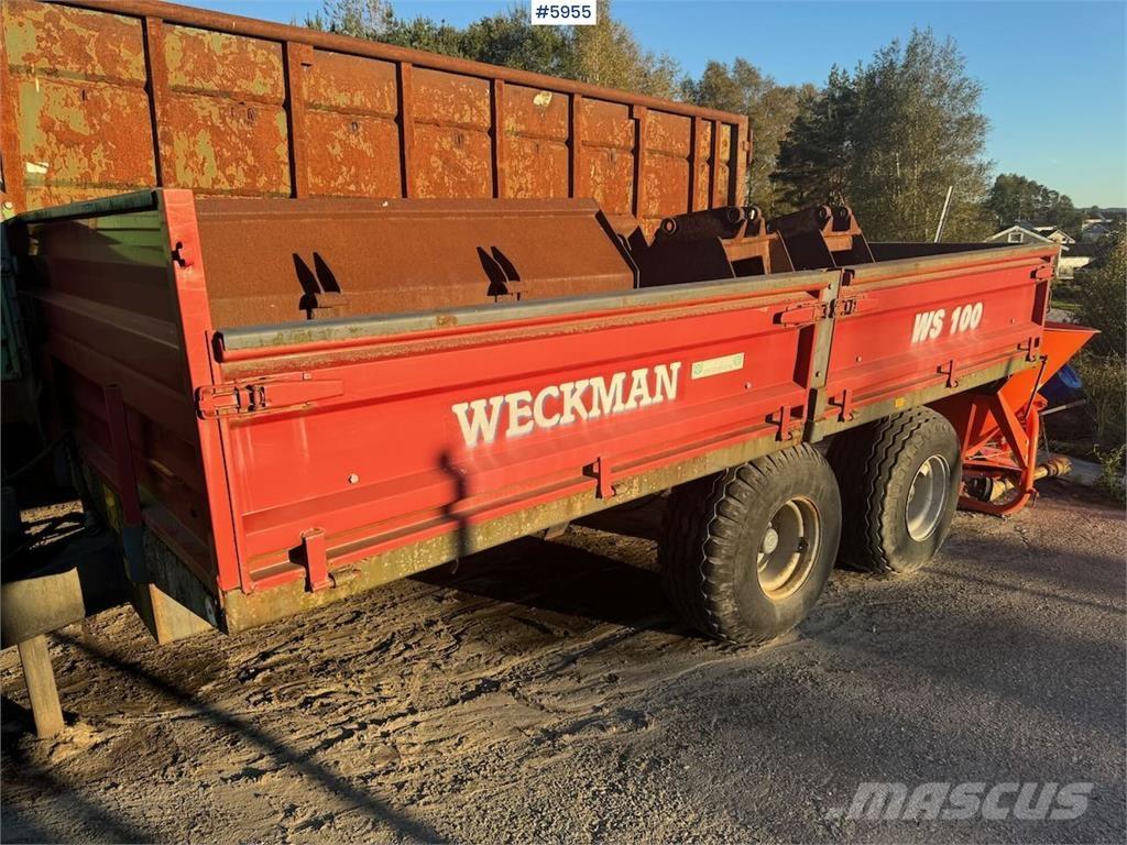 Weckman WS100 Przyczepy zbożowe