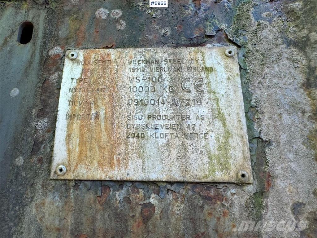 Weckman WS100 Przyczepy zbożowe
