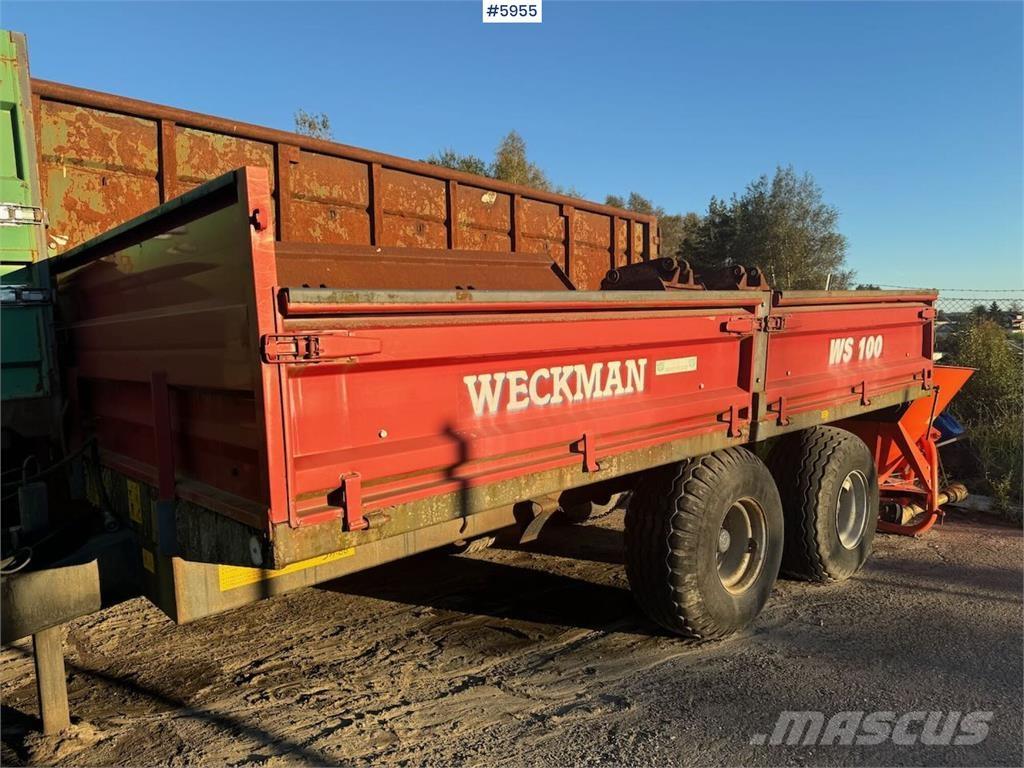 Weckman WS100 Przyczepy zbożowe