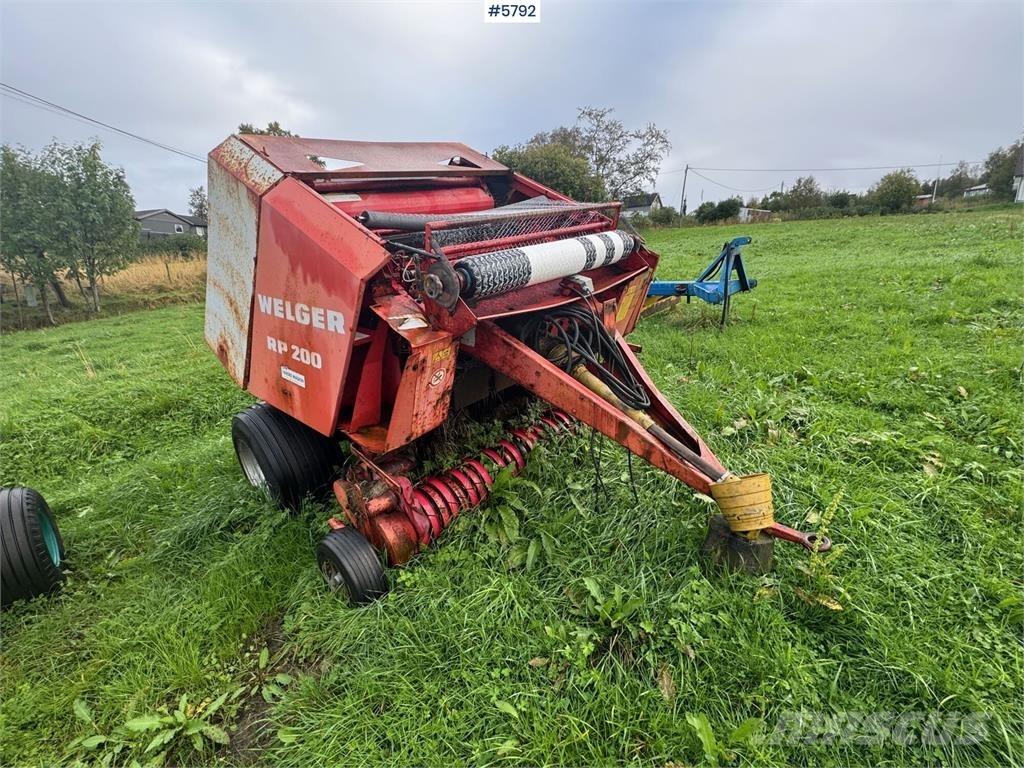 Welger RP 200 Inny sprzęt żniwny
