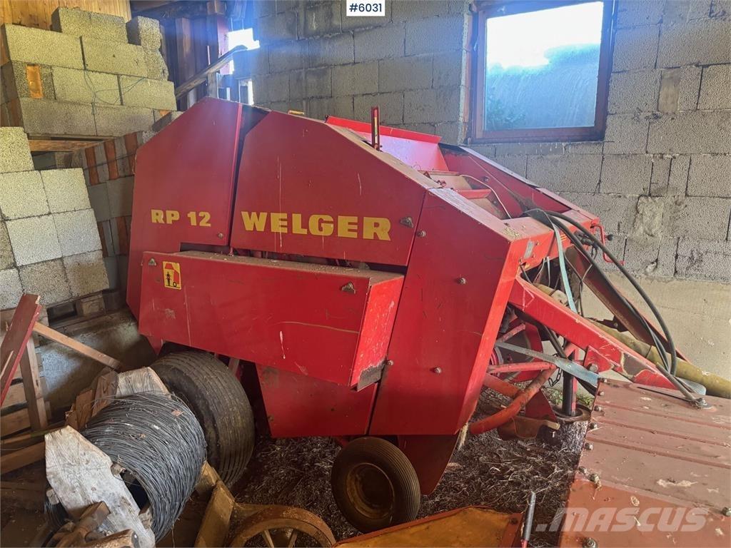 Welger RP12 Inny sprzęt żniwny