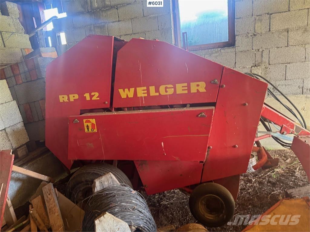 Welger RP12 Inny sprzęt żniwny
