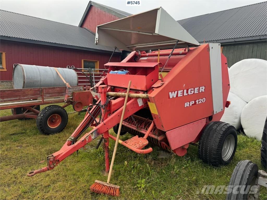 Welger RP120 Inny sprzęt żniwny