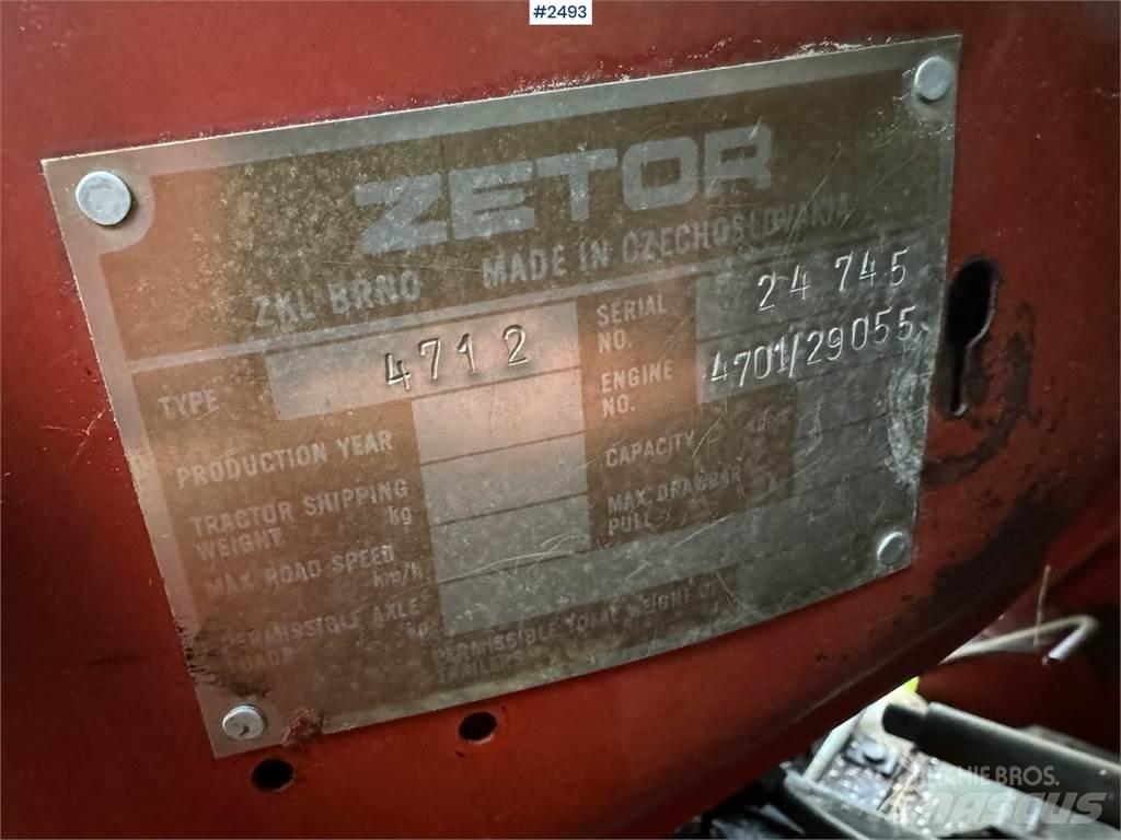 Zetor 4712 Ciągniki rolnicze