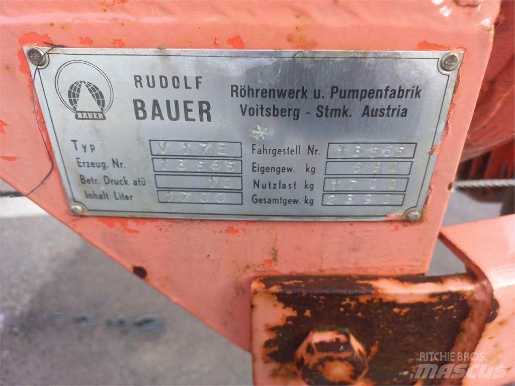 Bauer 1700 Cysterny do szlamu