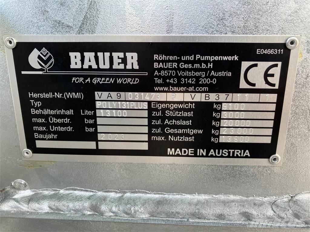 Bauer Poly 131 Cysterny do szlamu