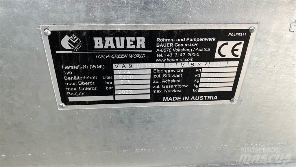 Bauer V74 Cysterny do szlamu