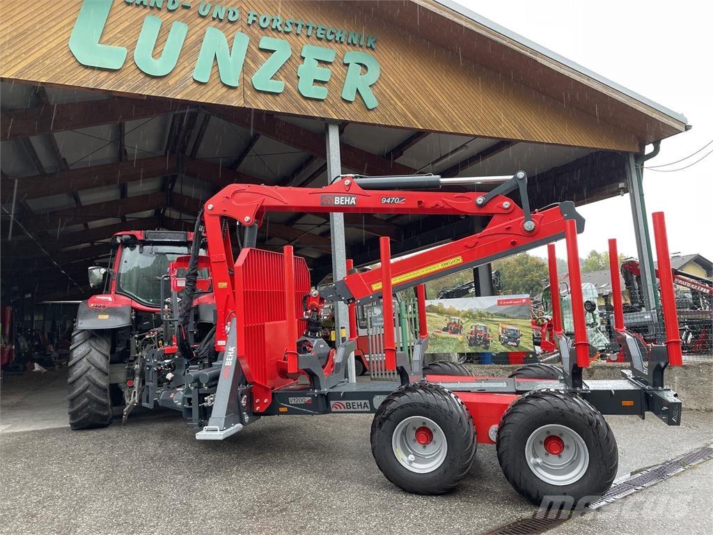 Beha V1200 + 9470 Przyczepy leśne