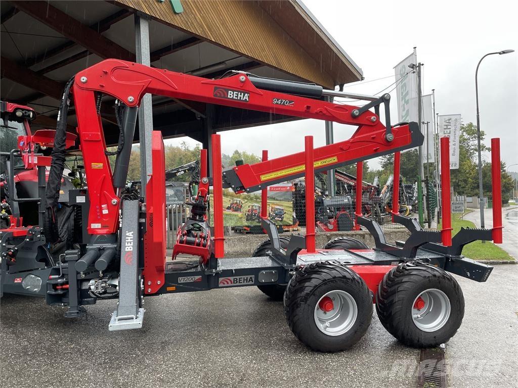 Beha V1200 + 9470 Przyczepy leśne