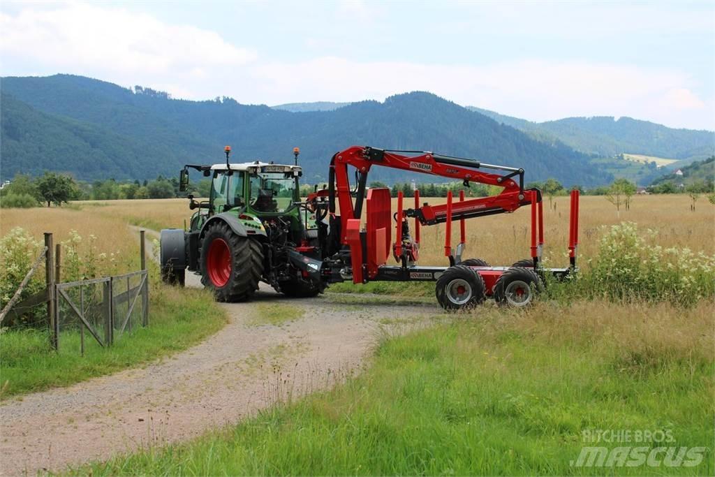 Beha V1200 mit 8870 Przyczepy leśne