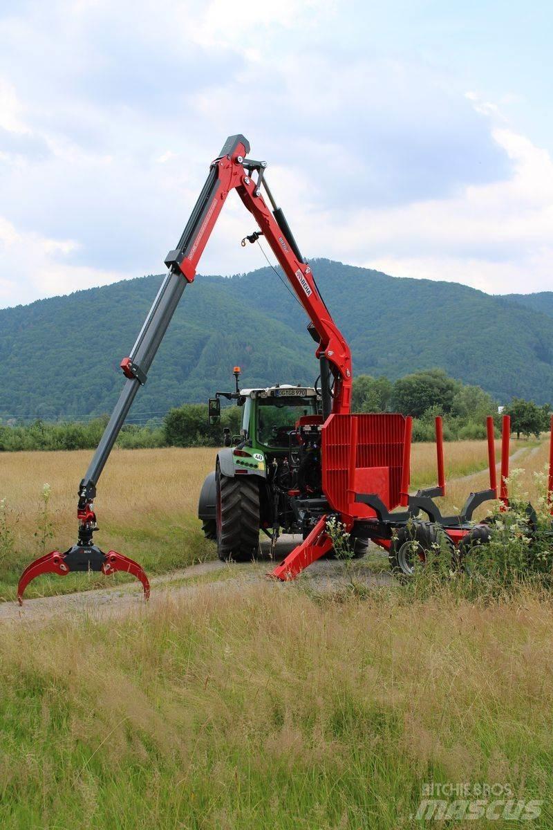 Beha V1200 mit 8870 Przyczepy leśne