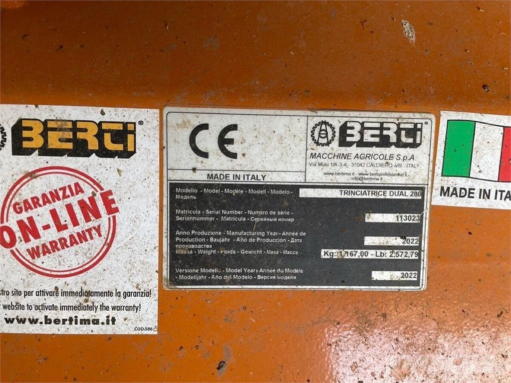 Berti Dual 280 Kosiarki łąkowe i wykaszarki