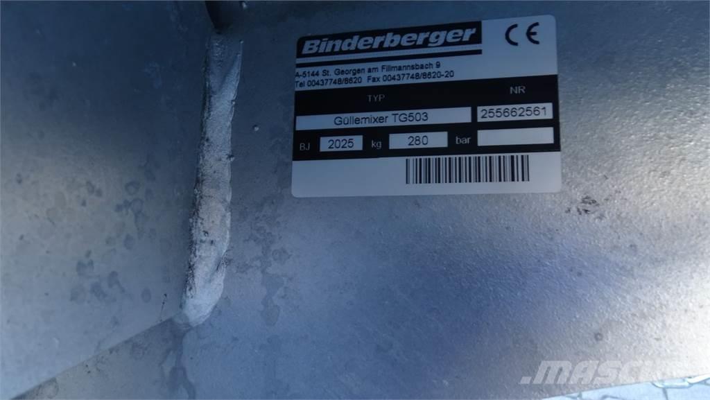 Binderberger T 503 Inne maszyny do nawożenia