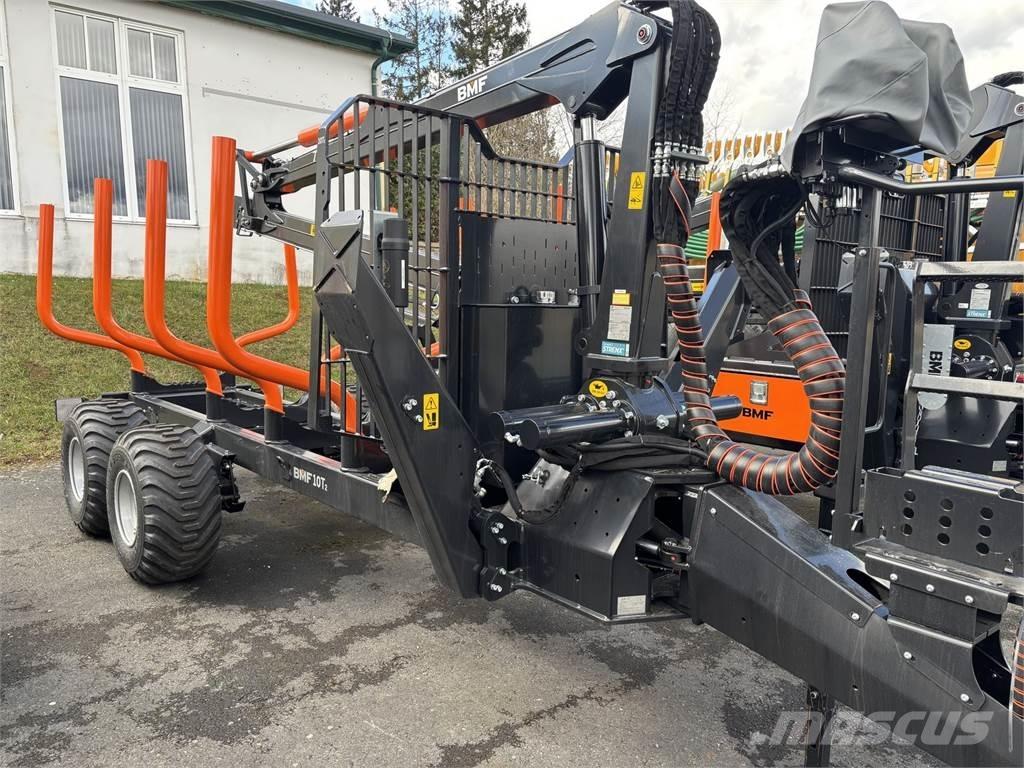 BMF 10T2+720 Przyczepy leśne