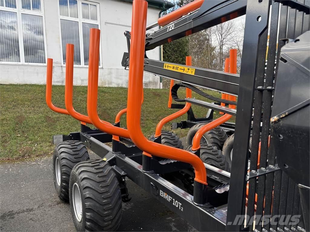 BMF 10T2+720 Przyczepy leśne