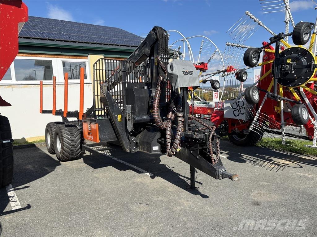 BMF 12T2 Pro+850HP Przyczepy leśne