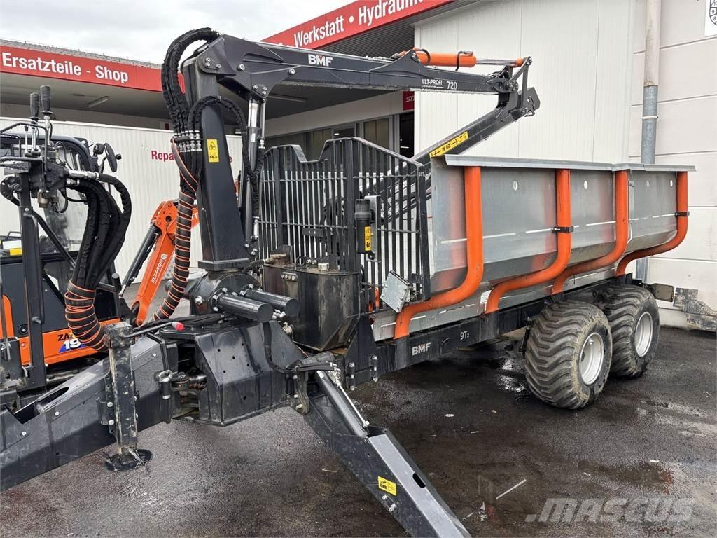 BMF 9T2+720 Przyczepy leśne