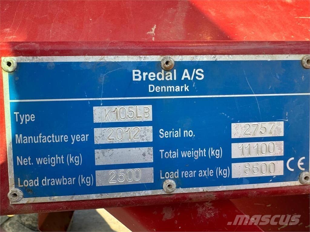 Bredal K105LB Inne maszyny do nawożenia