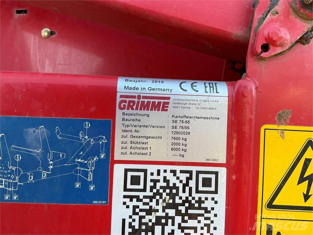 Grimme SE 75-55 Maszyny rolnicze - Inne