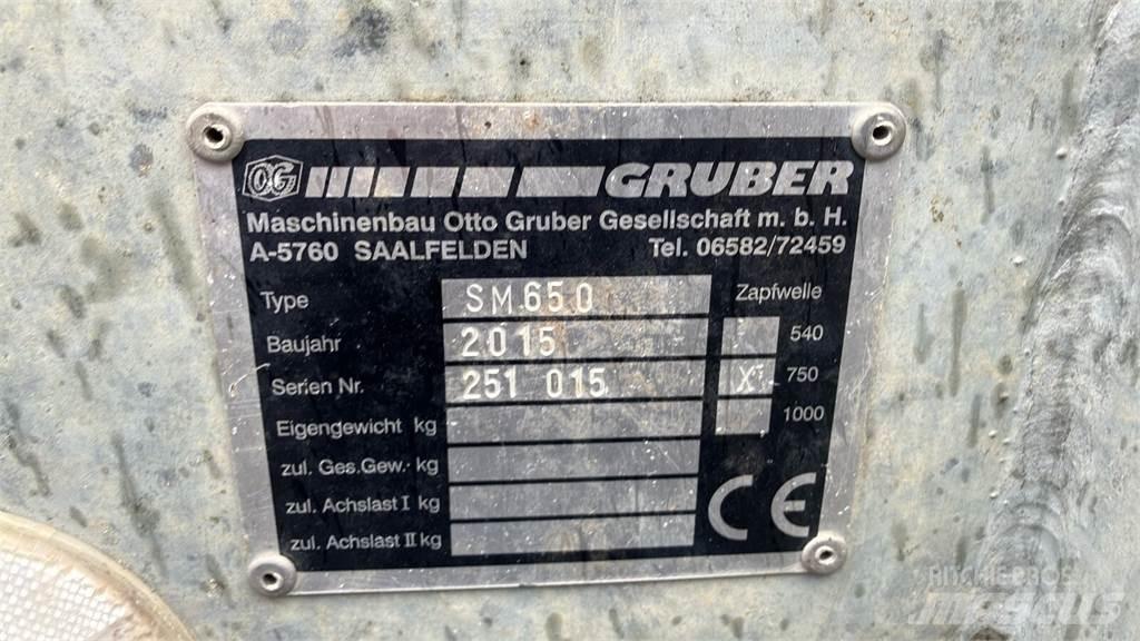 Gruber SM 650 Rozrzutnik obornika