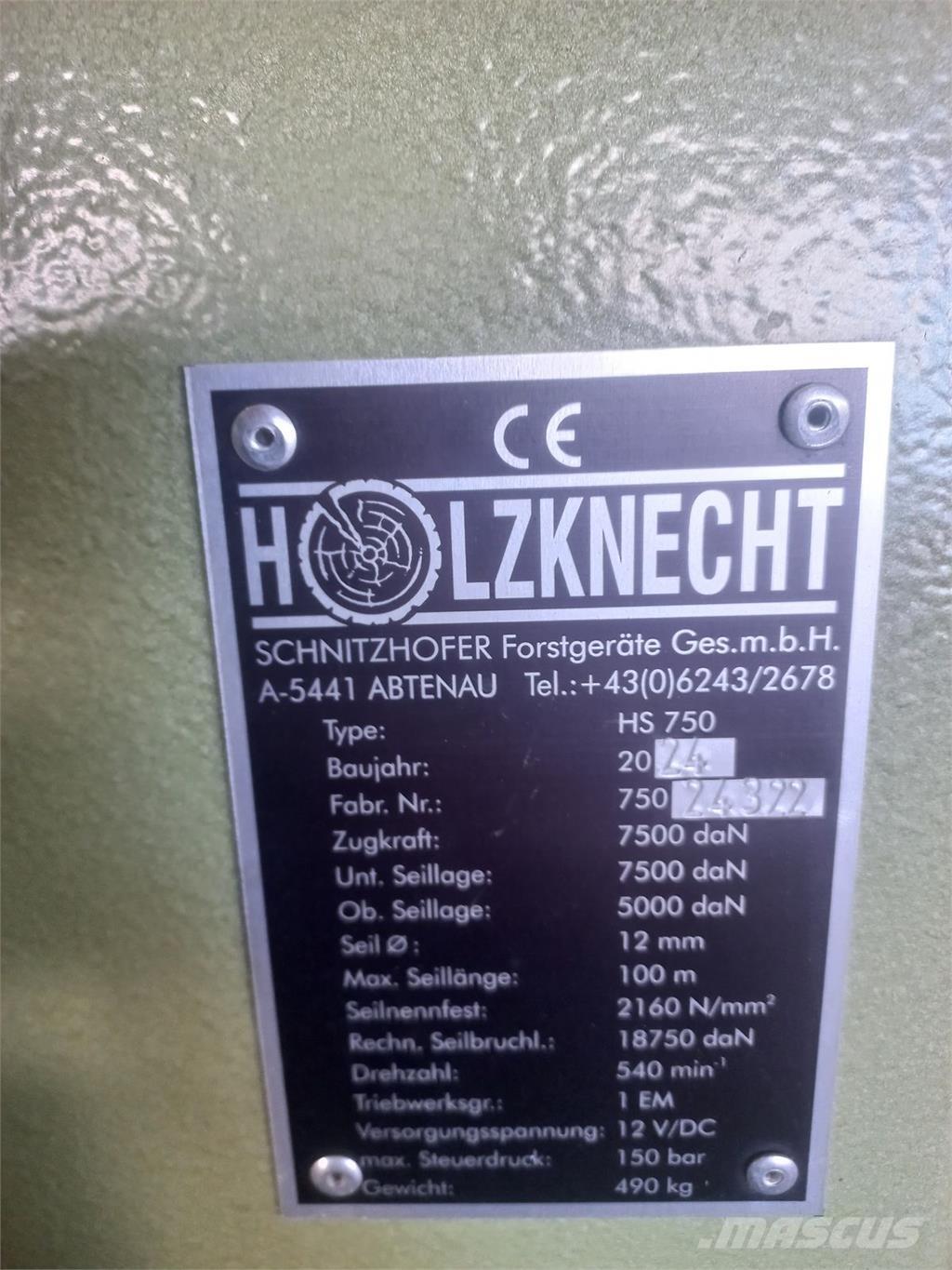  Holzknecht HS 750 Wciągarki
