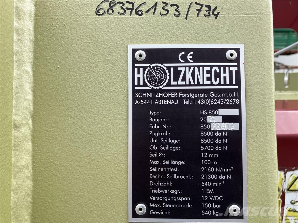  Holzknecht HS 850 Wciągarki