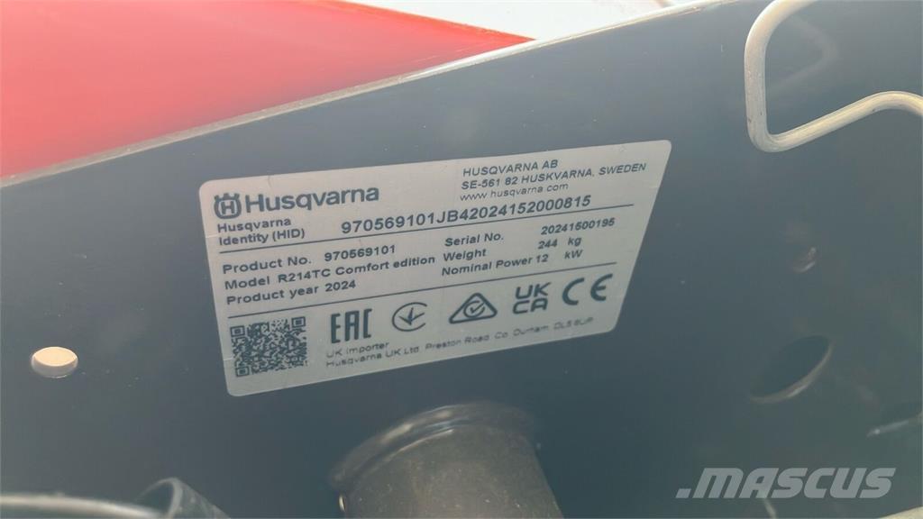 Husqvarna R 214TC Komunalne - Inne