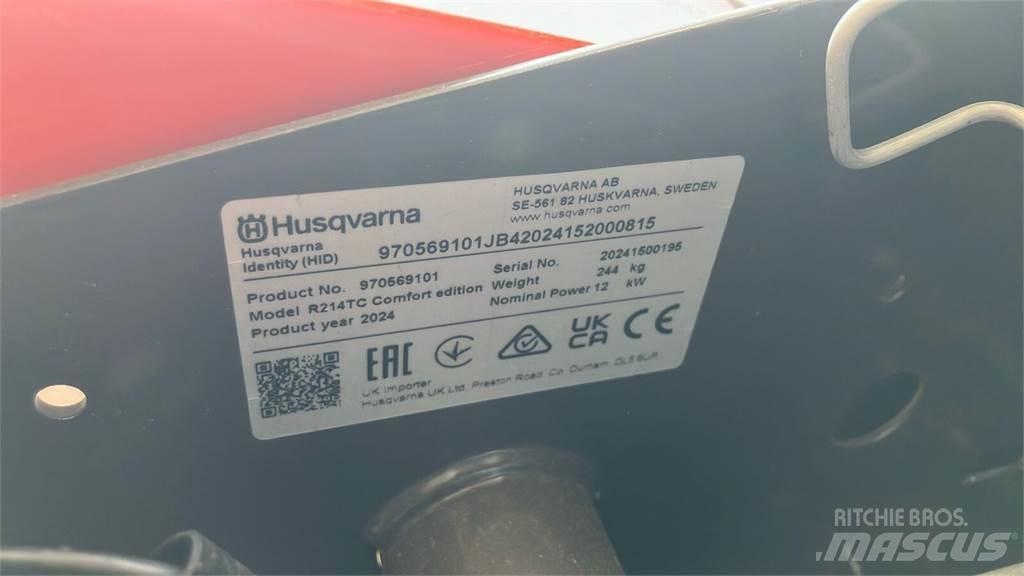Husqvarna R 214TC Komunalne - Inne
