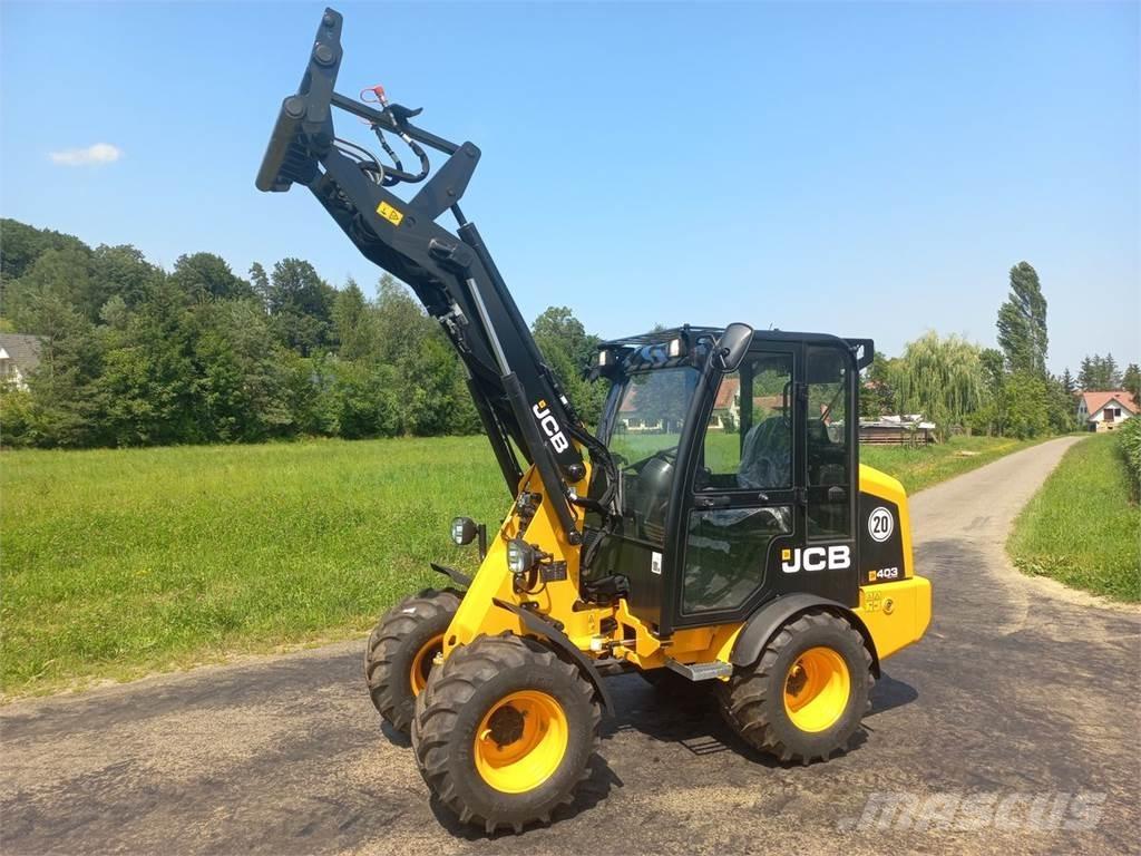 JCB 403 Agri Ładowacze i koparki czołowe