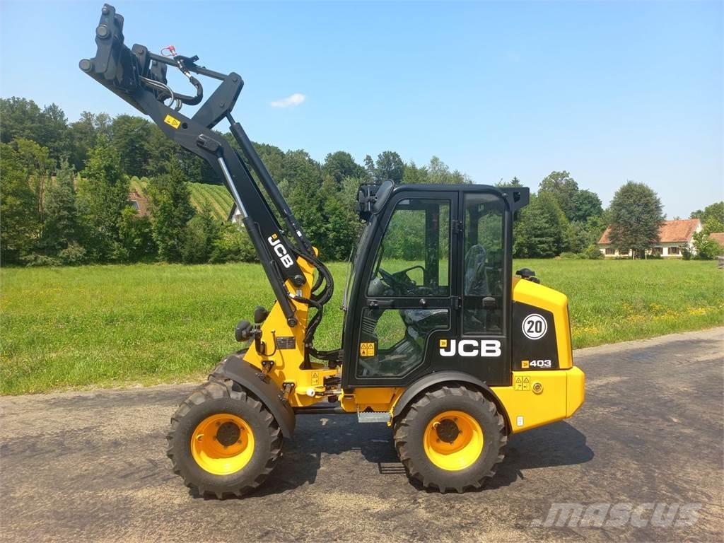 JCB 403 Agri Ładowacze i koparki czołowe