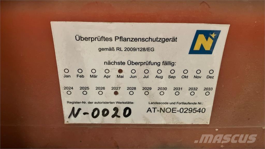  Jessur Automatic Opryskiwacze zaczepiane