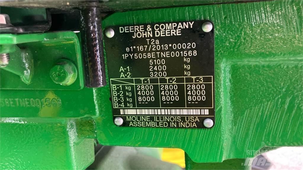 John Deere 5058E Ciągniki rolnicze