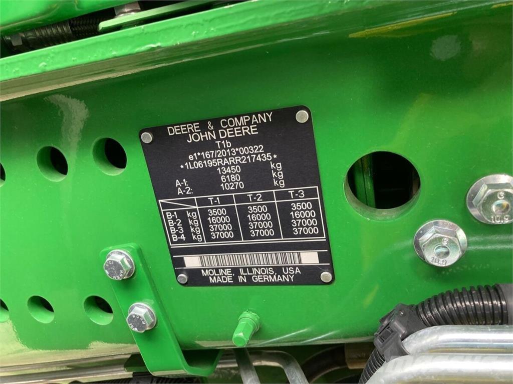 John Deere 6R 195 Ciągniki rolnicze