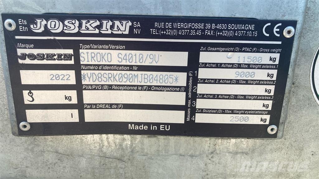 Joskin S4010/9V Rozrzutnik obornika