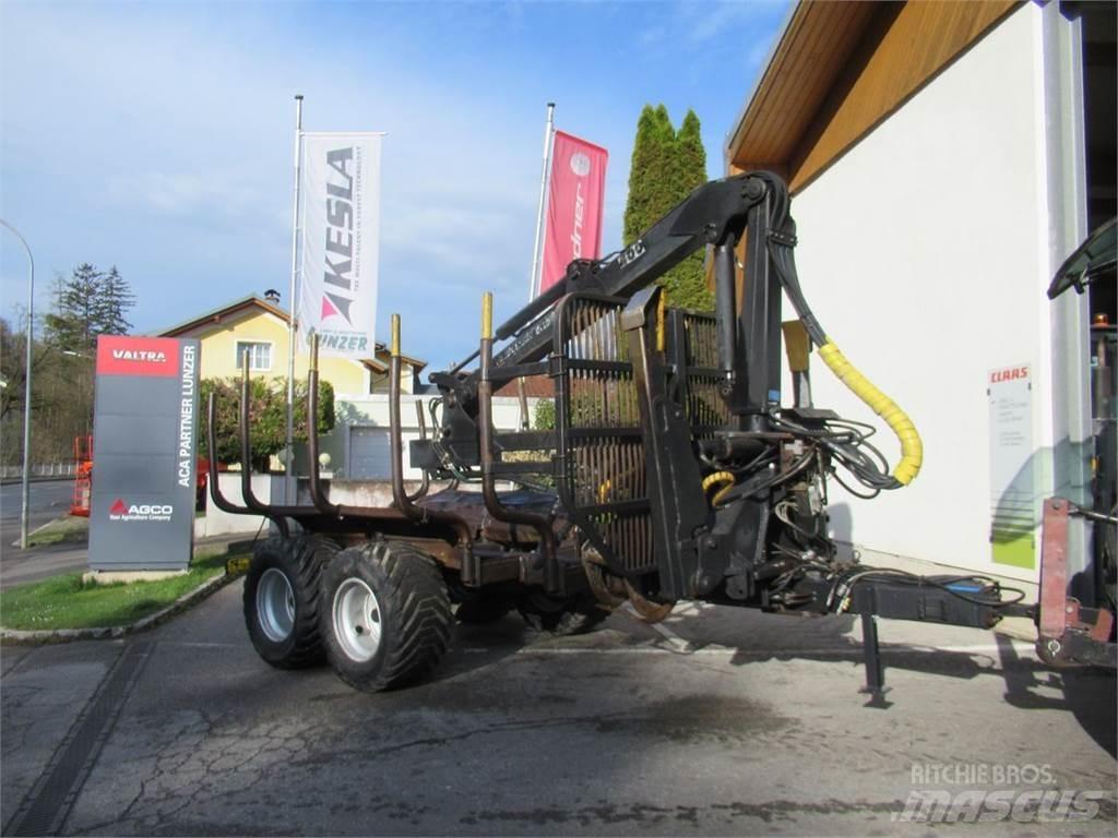 Kesla 12T + F 400 Przyczepy leśne