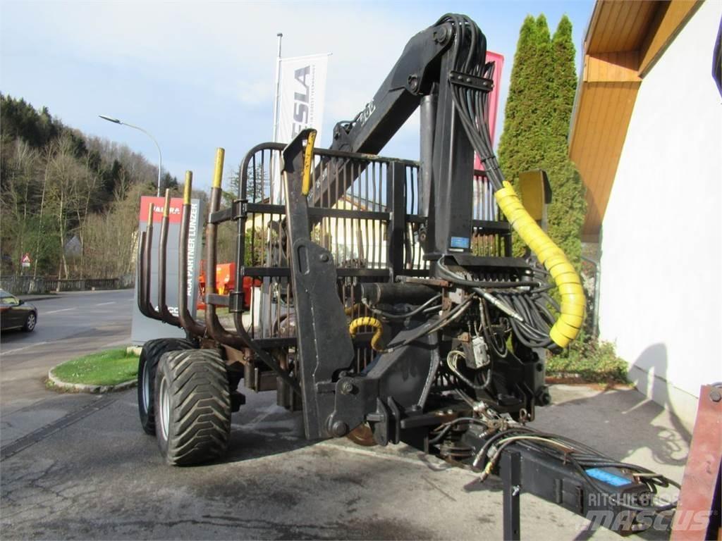 Kesla 12T + F 400 Przyczepy leśne
