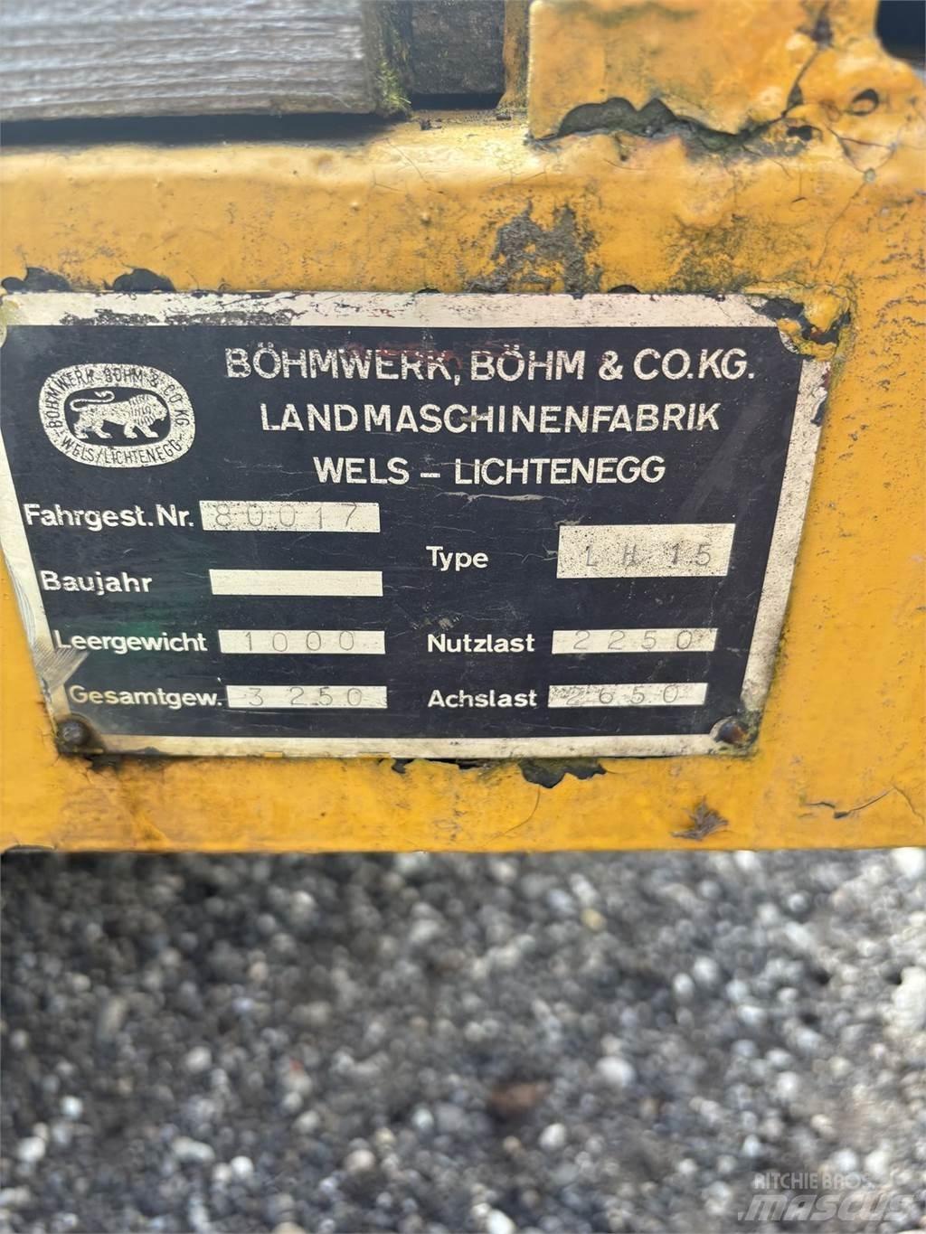  Ködel & Böhm Anhänger Inne przyczepy