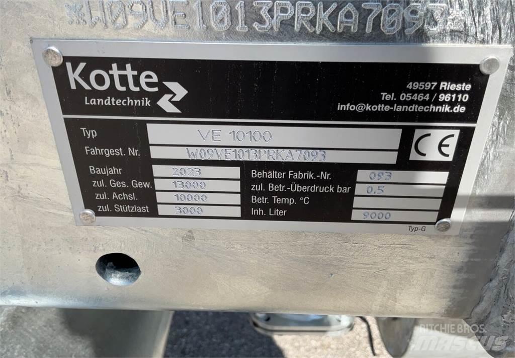 Kotte VE9.500 Cysterny do szlamu