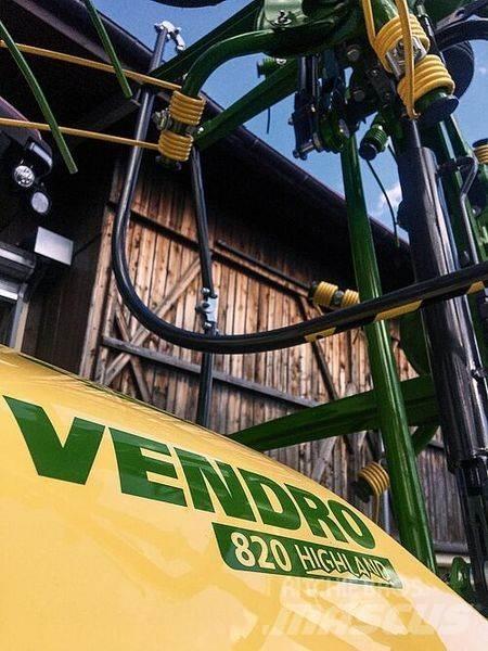 Krone 820 Vendro Zgrabiarki i przetrząsacze