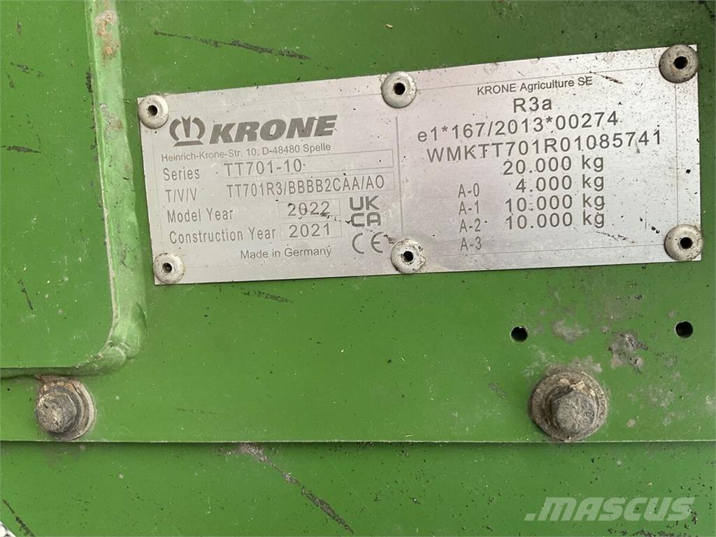 Krone TX 460 GL Przyczepy samozaładowcze