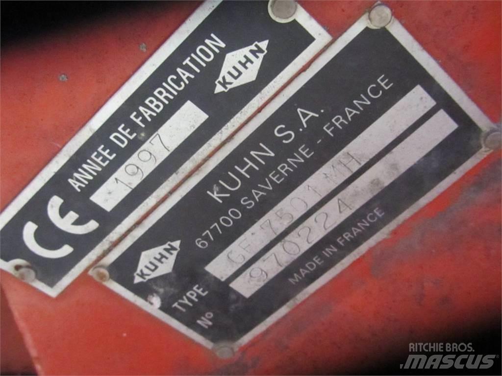Kuhn GF 7501 MH Zgrabiarki i przetrząsacze