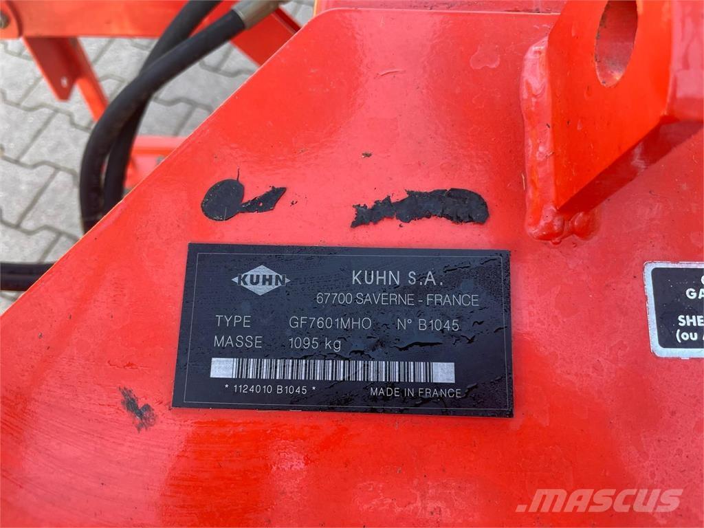 Kuhn GF 7601 MH Zgrabiarki i przetrząsacze