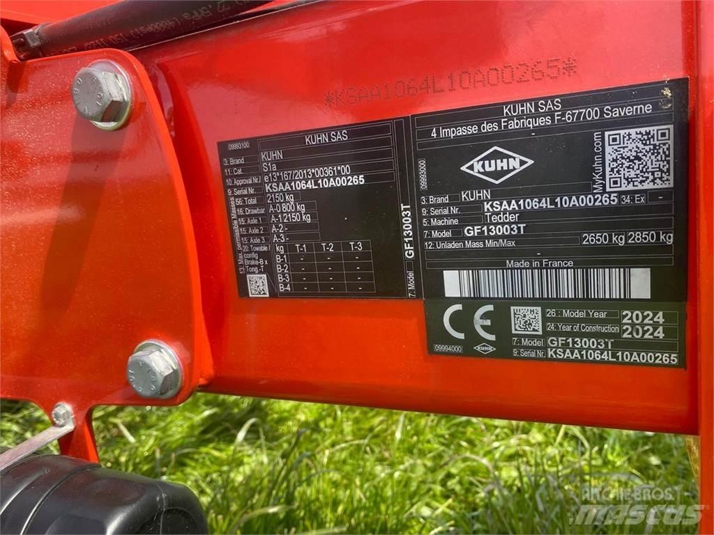 Kuhn GF13003 T Zgrabiarki i przetrząsacze