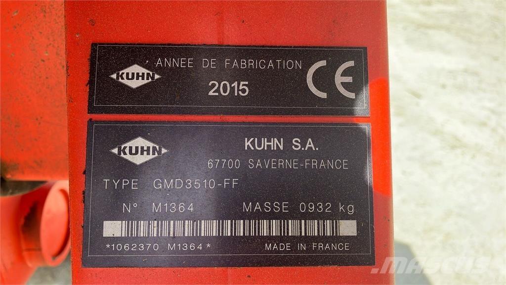 Kuhn GMD 3510 FF Kosiarki