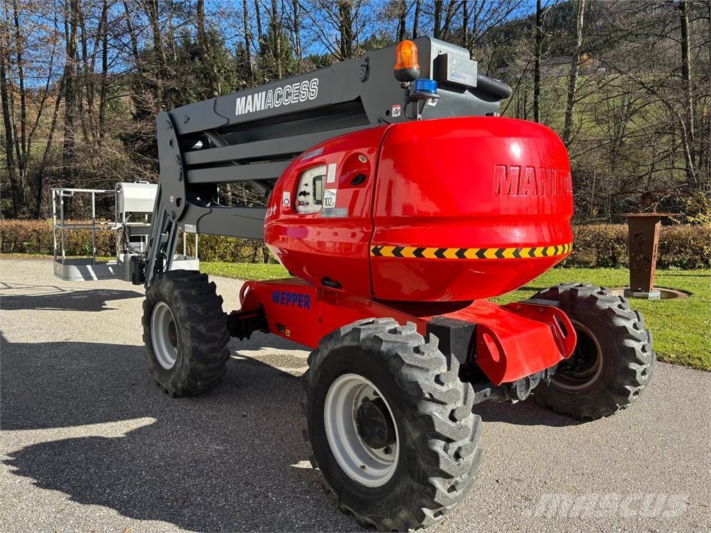 Manitou 160ATJ + Podnośniki przegubowe