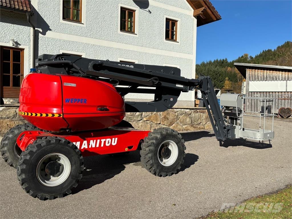 Manitou 160ATJ + Podnośniki przegubowe