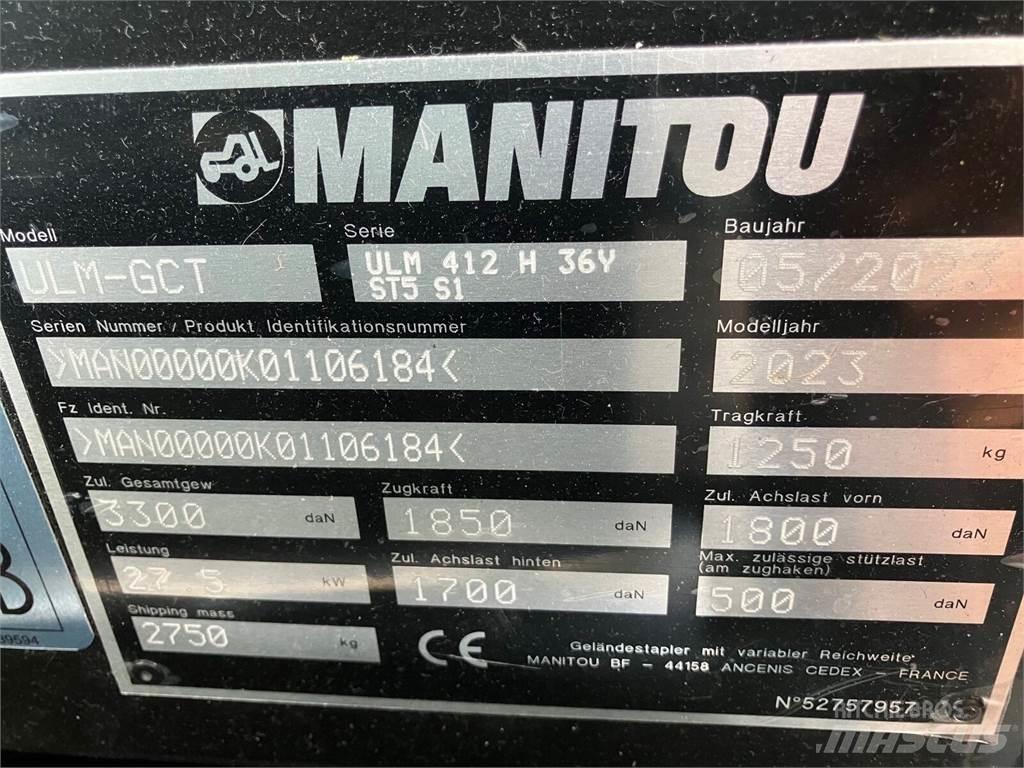 Manitou ULM 412 H Ładowarki teleskopowe