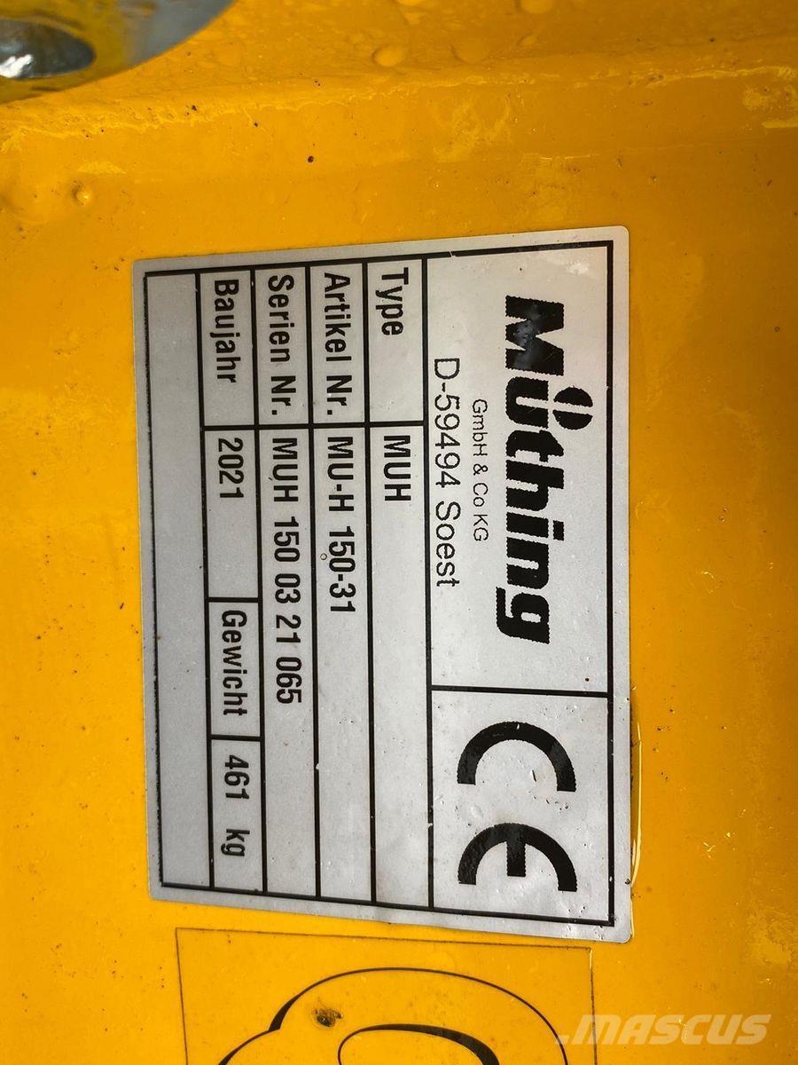 Müthing MU-H 150 Kosiarki łąkowe i wykaszarki